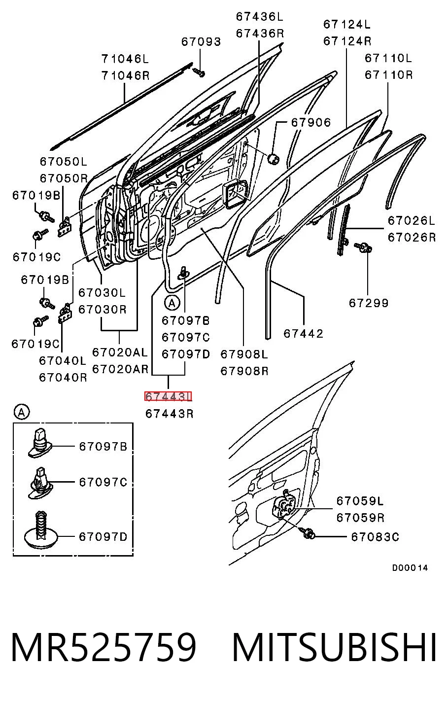 MR525759 Mitsubishi