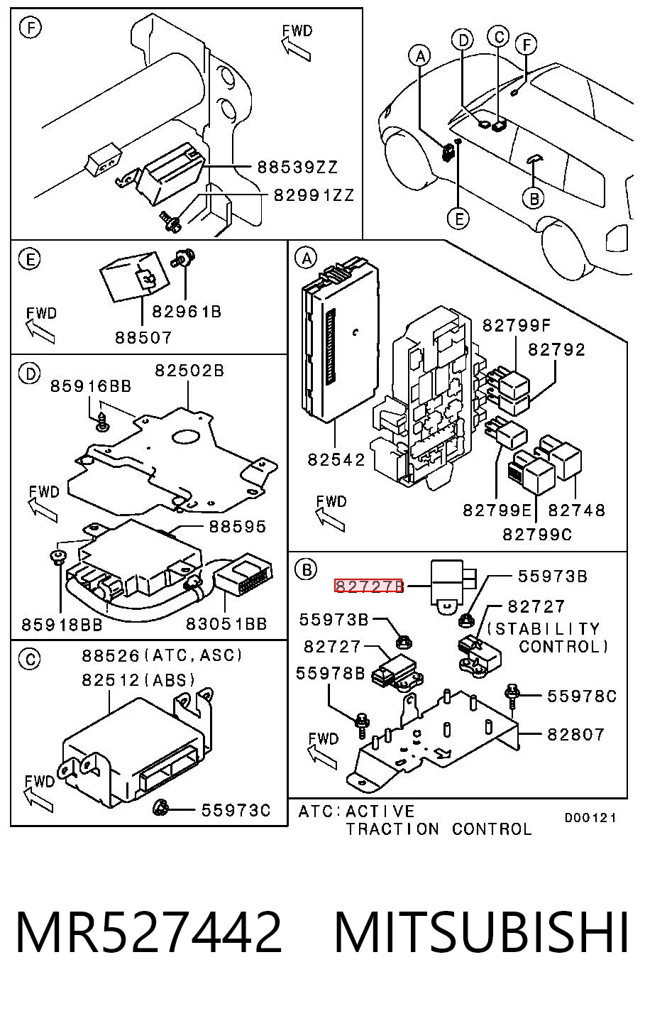 Sensor de aceleración lateral (ESP) Chrysler MN116715 precio, desde 66,79 EUR