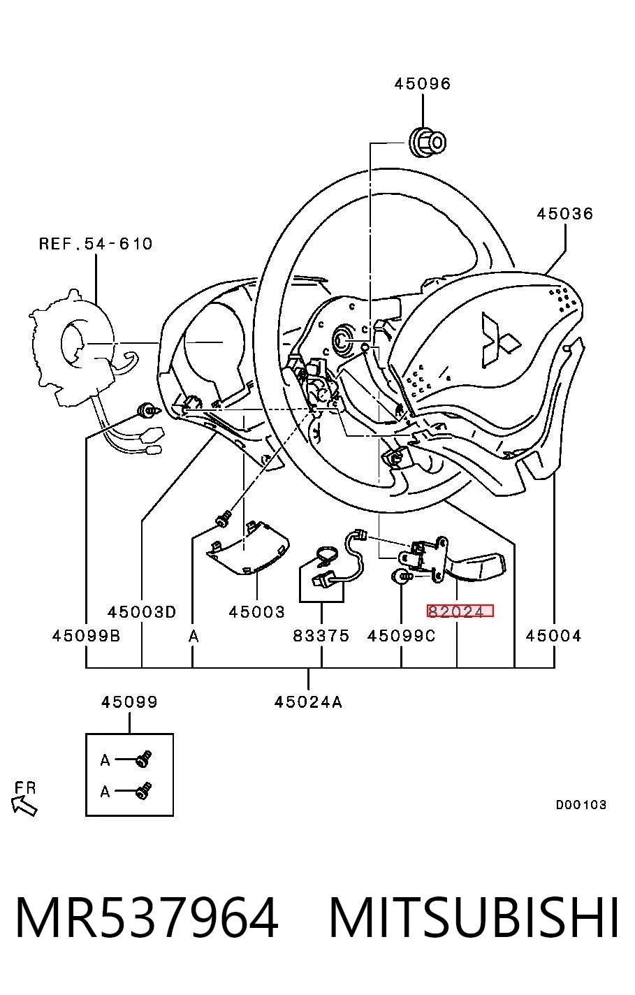 MR537964 Mitsubishi