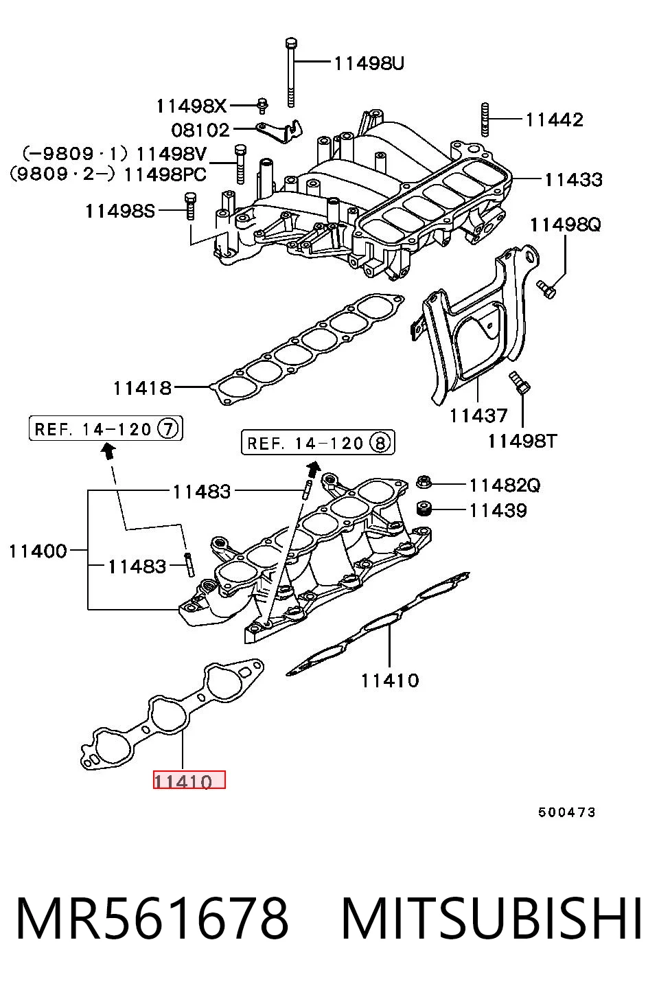 MR561678 Mitsubishi