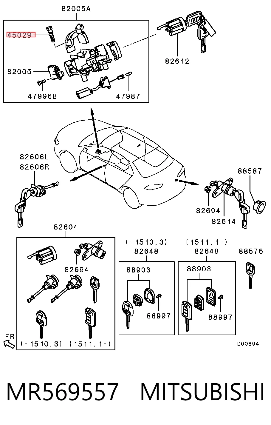 MR569557 Mitsubishi