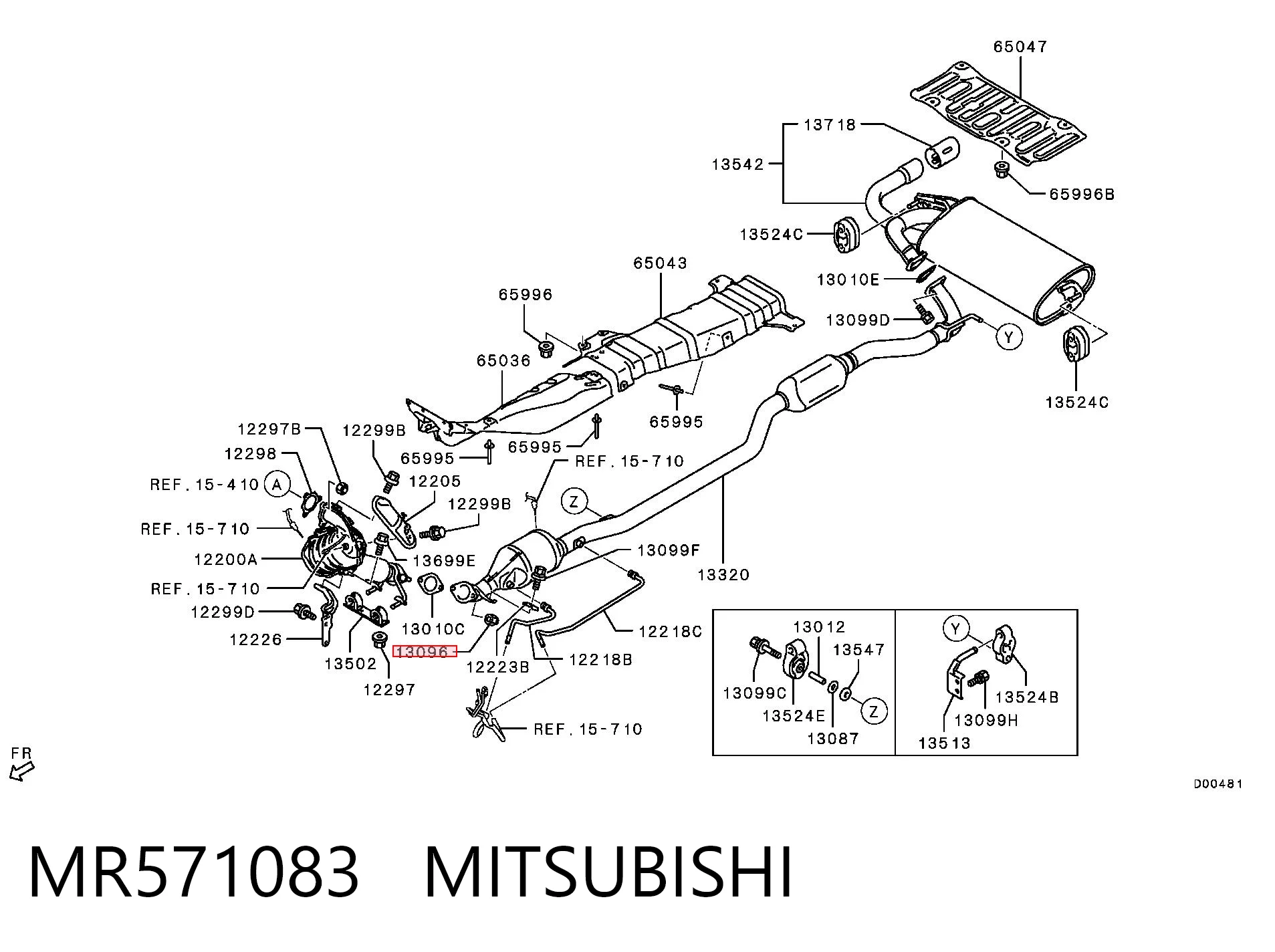 MR571083 Mitsubishi