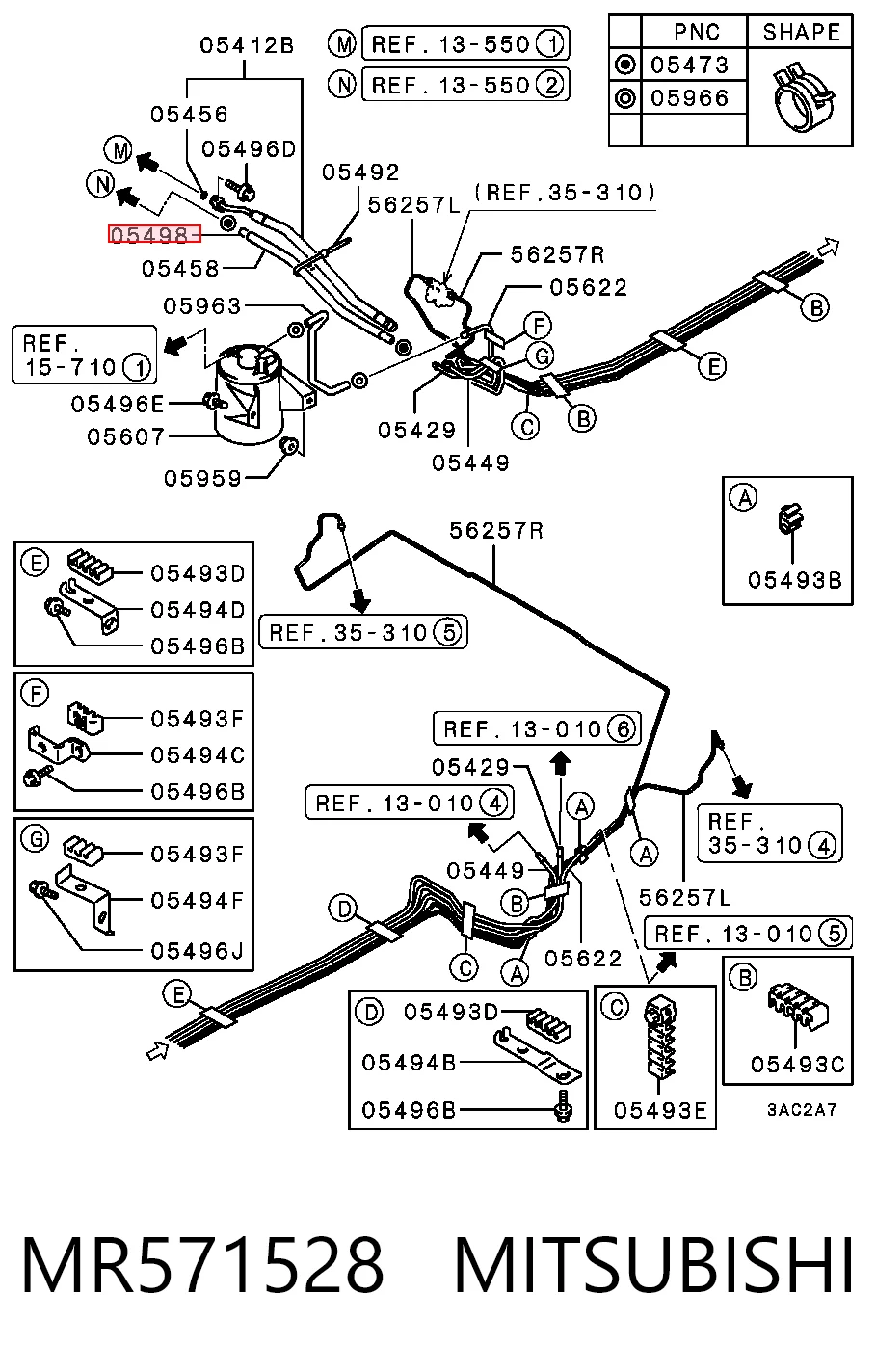 MR571528 Mitsubishi