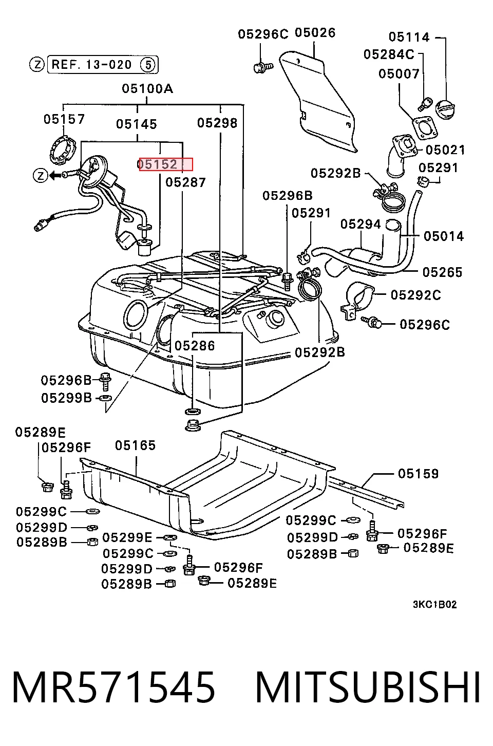 MR571545 Mitsubishi