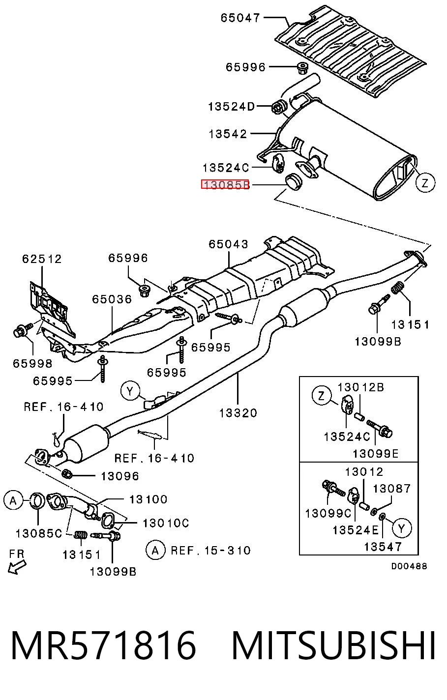 MR571816 Mitsubishi