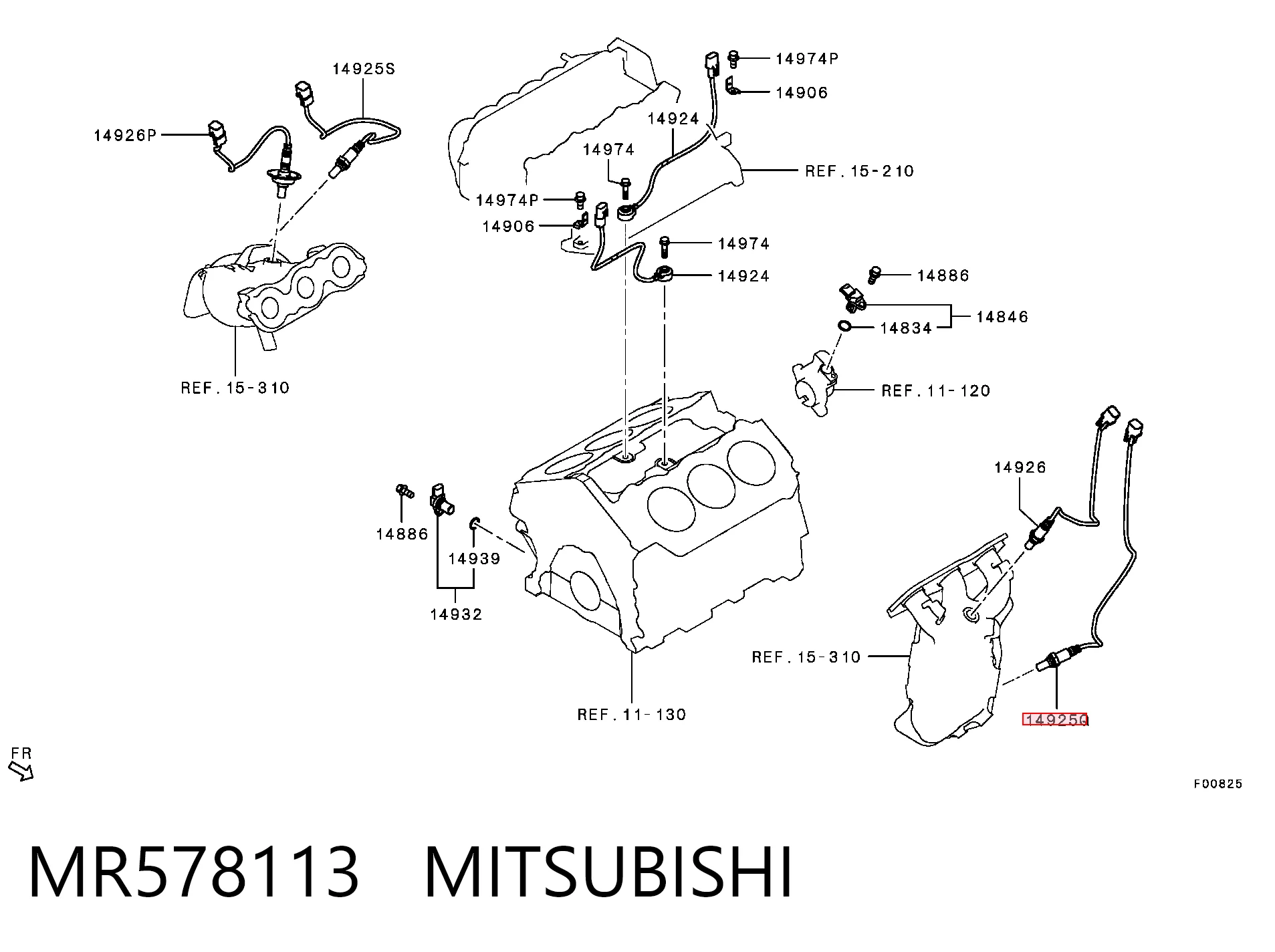 MR578113 Mitsubishi