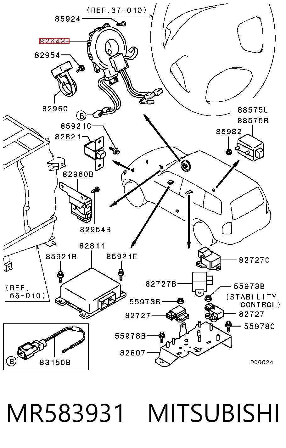 MR583931 Mitsubishi