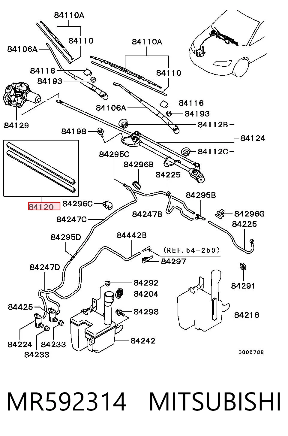 MR592314 Mitsubishi
