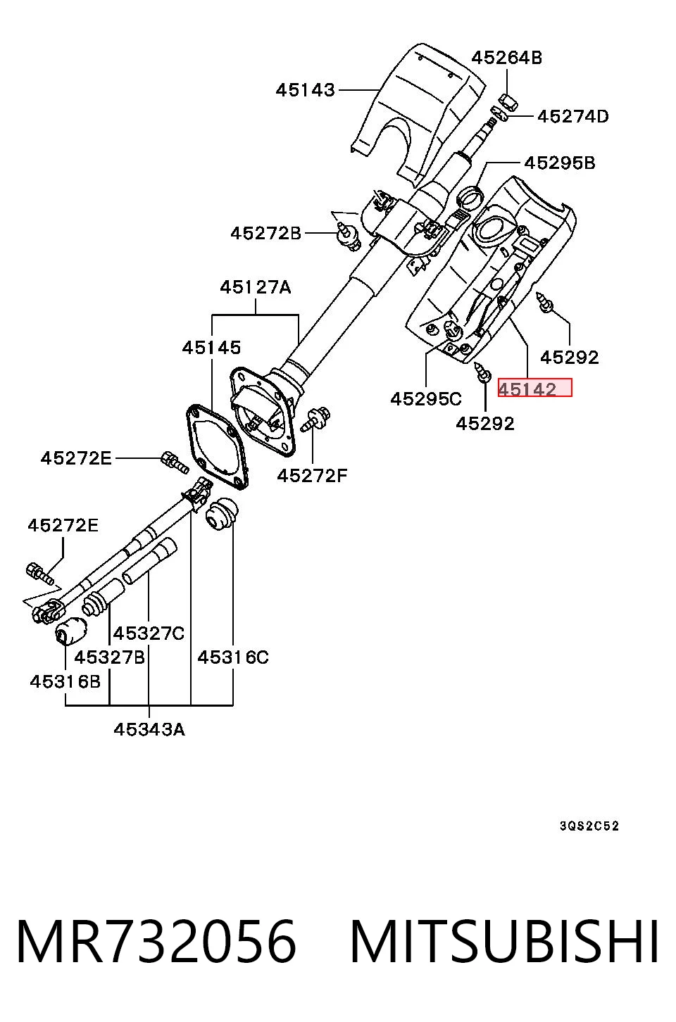 MR732056 Mitsubishi
