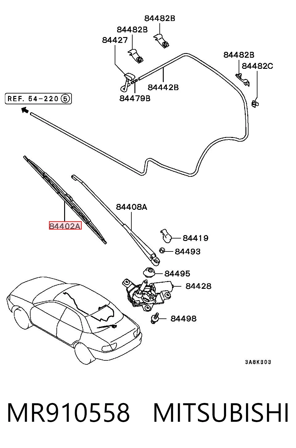 MR910558 Mitsubishi