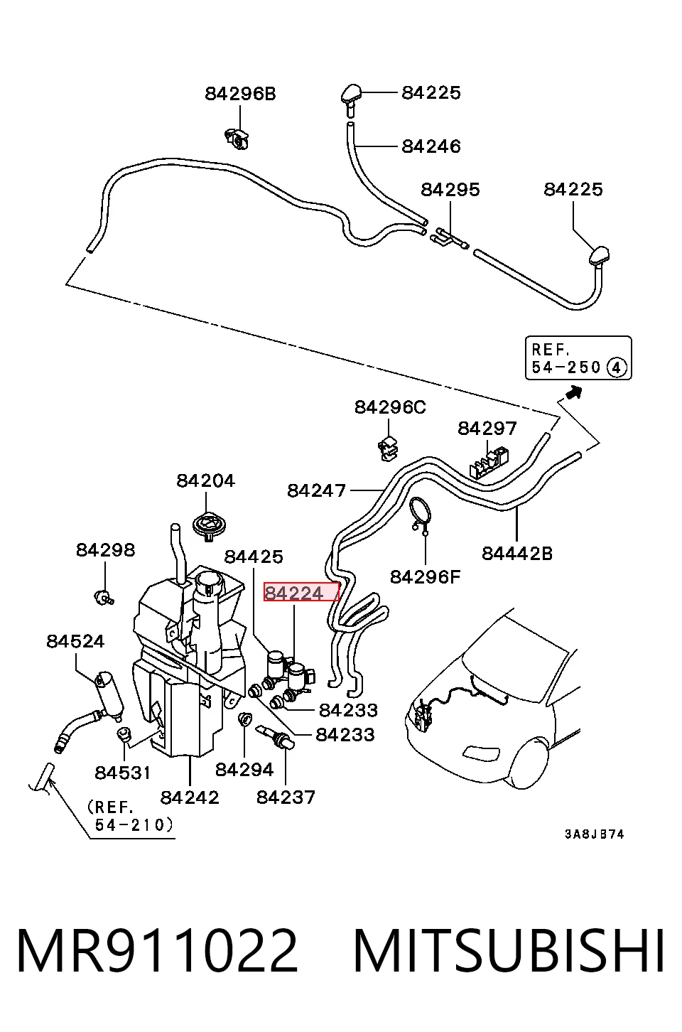 MR911022 Mitsubishi