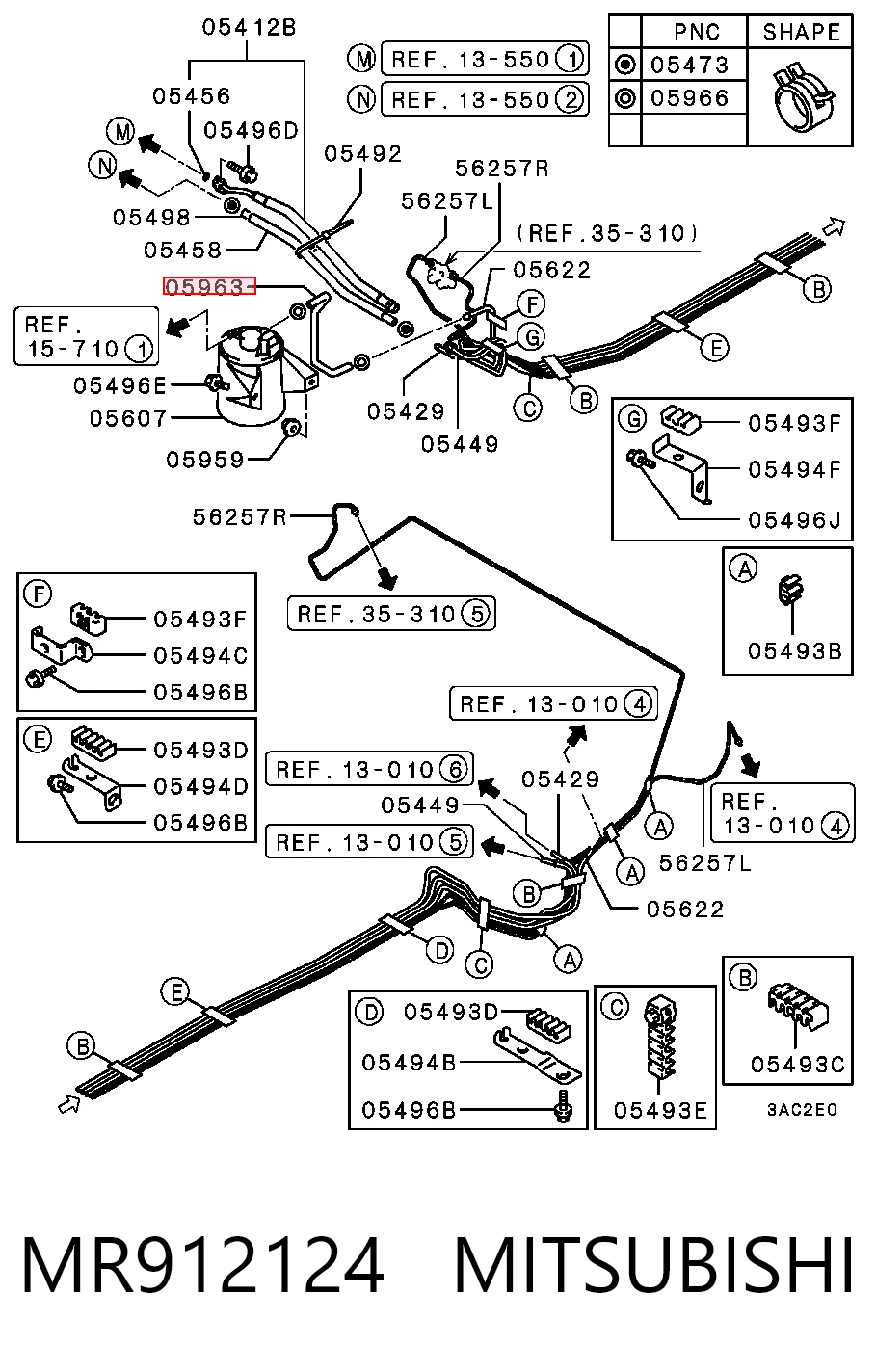 MR912124 Mitsubishi