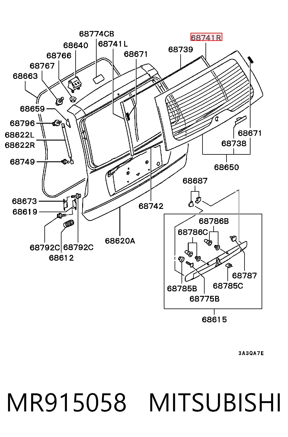 MR915058 Mitsubishi