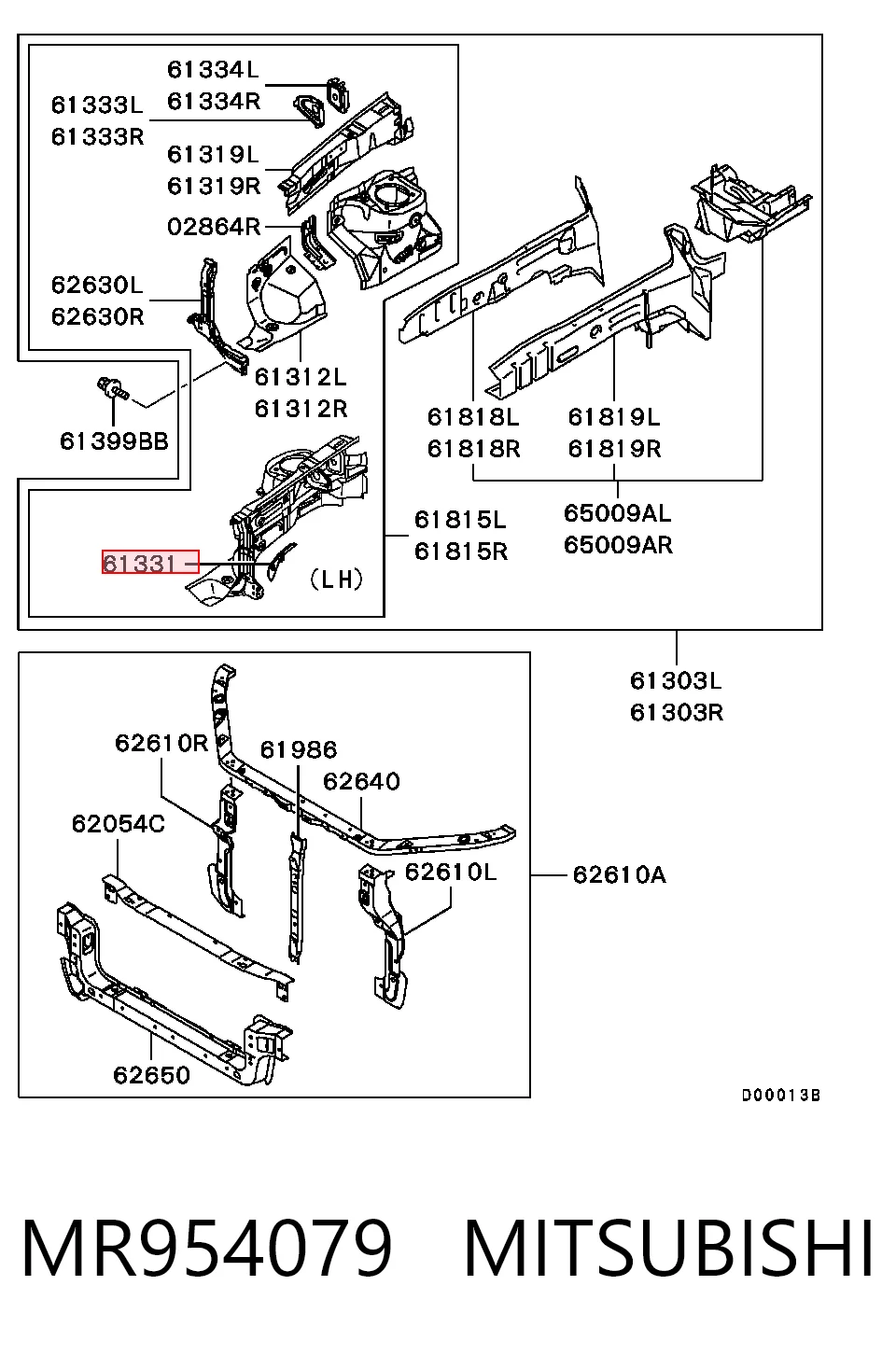 MR954079 Mitsubishi