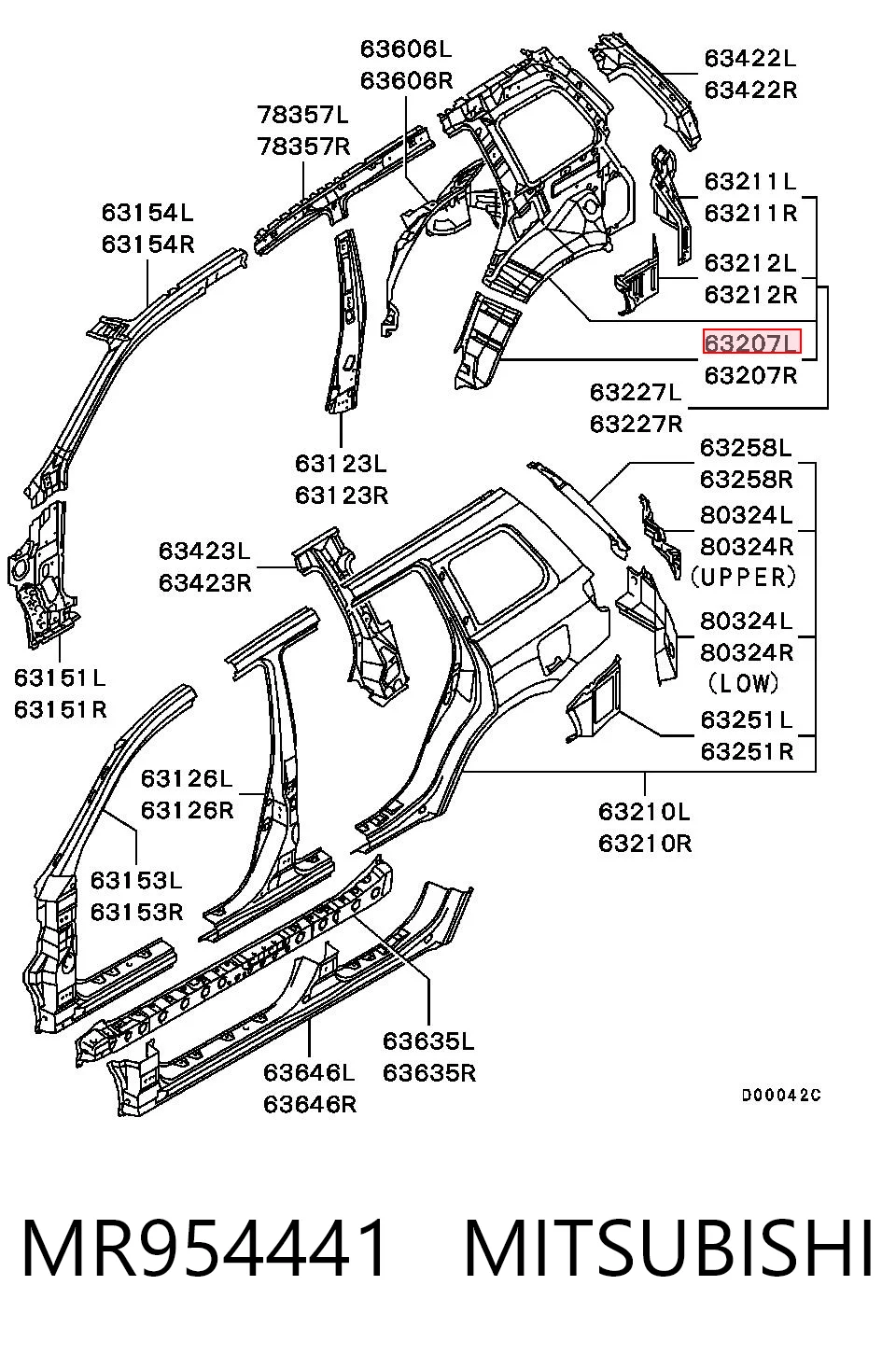 MR954441 Mitsubishi