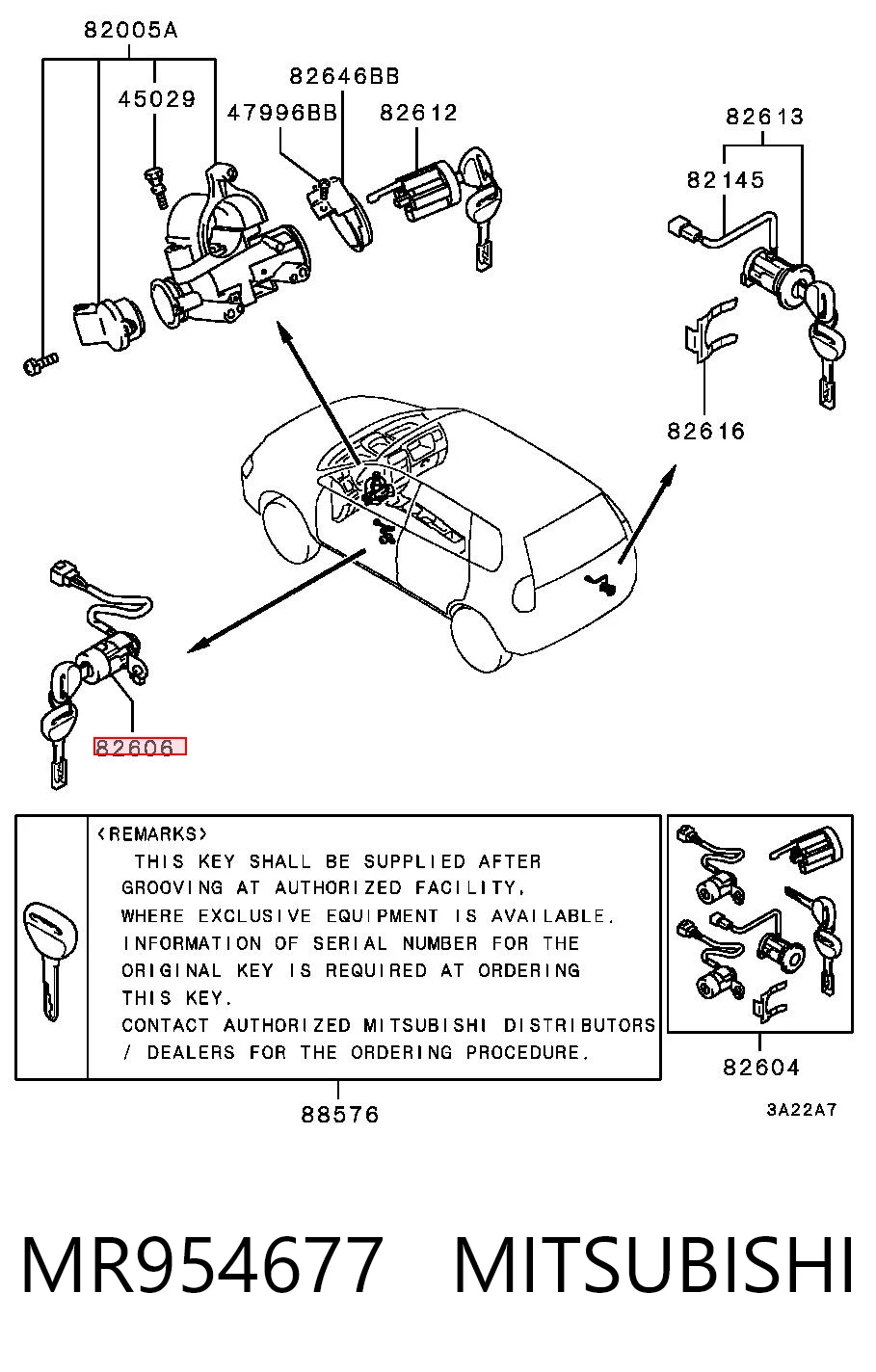 MR954677 Mitsubishi