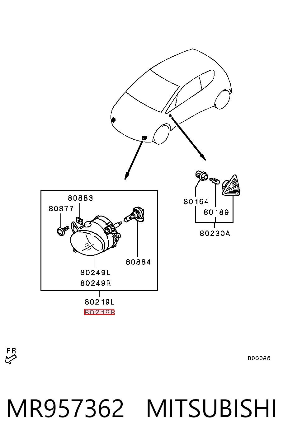 MR957362 Mitsubishi