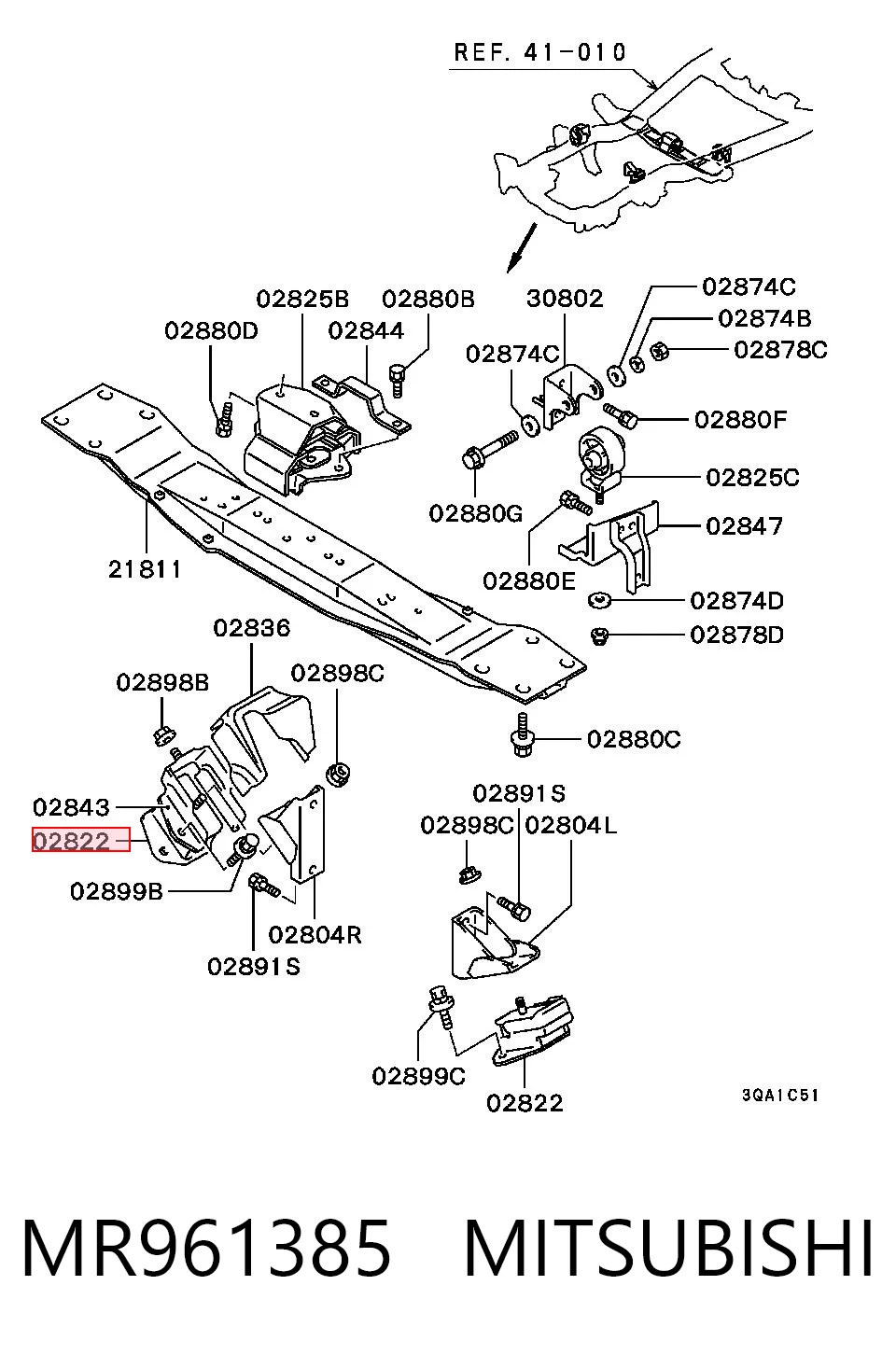 MR961385 Mitsubishi