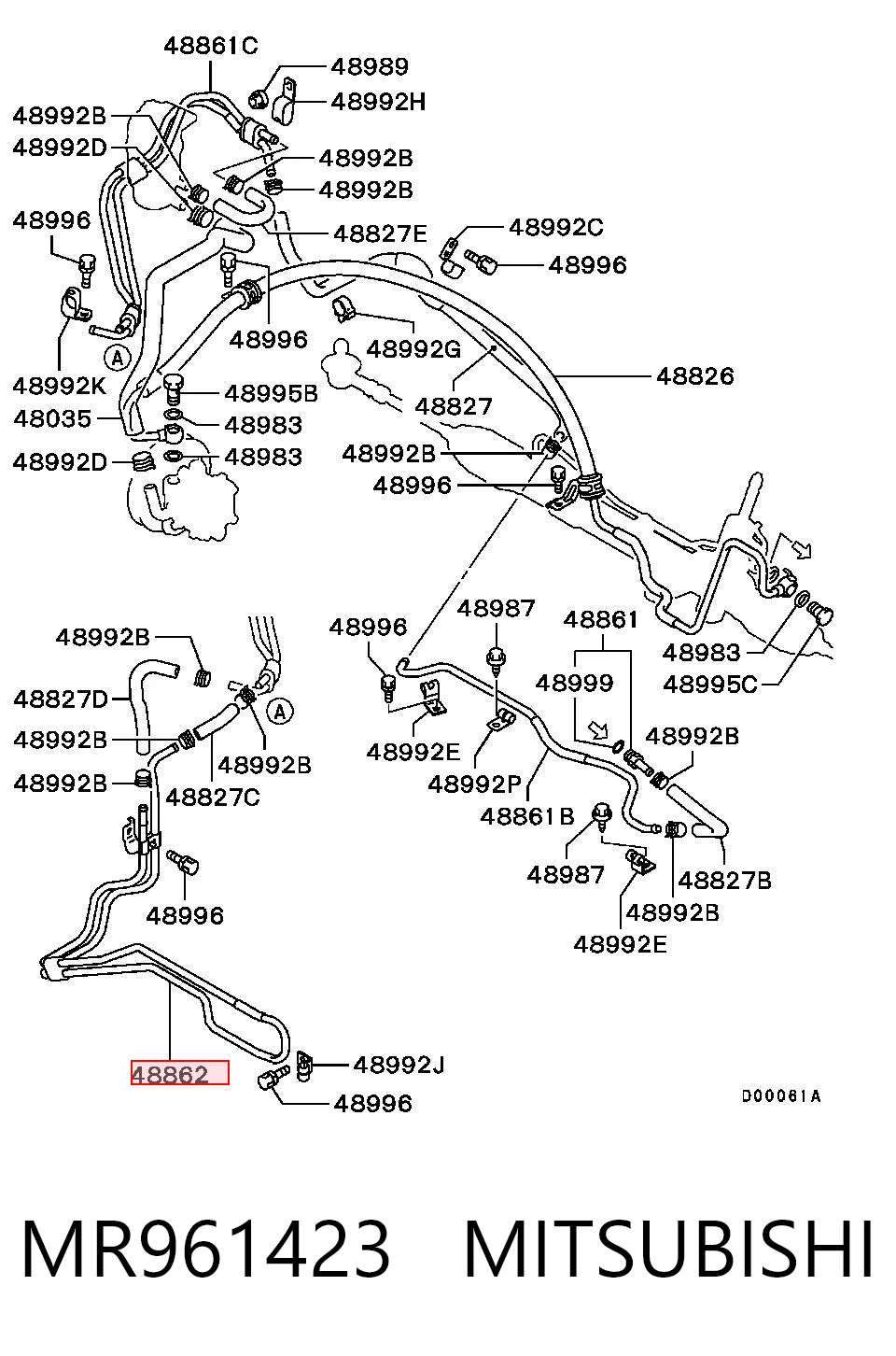 MR961423 Mitsubishi