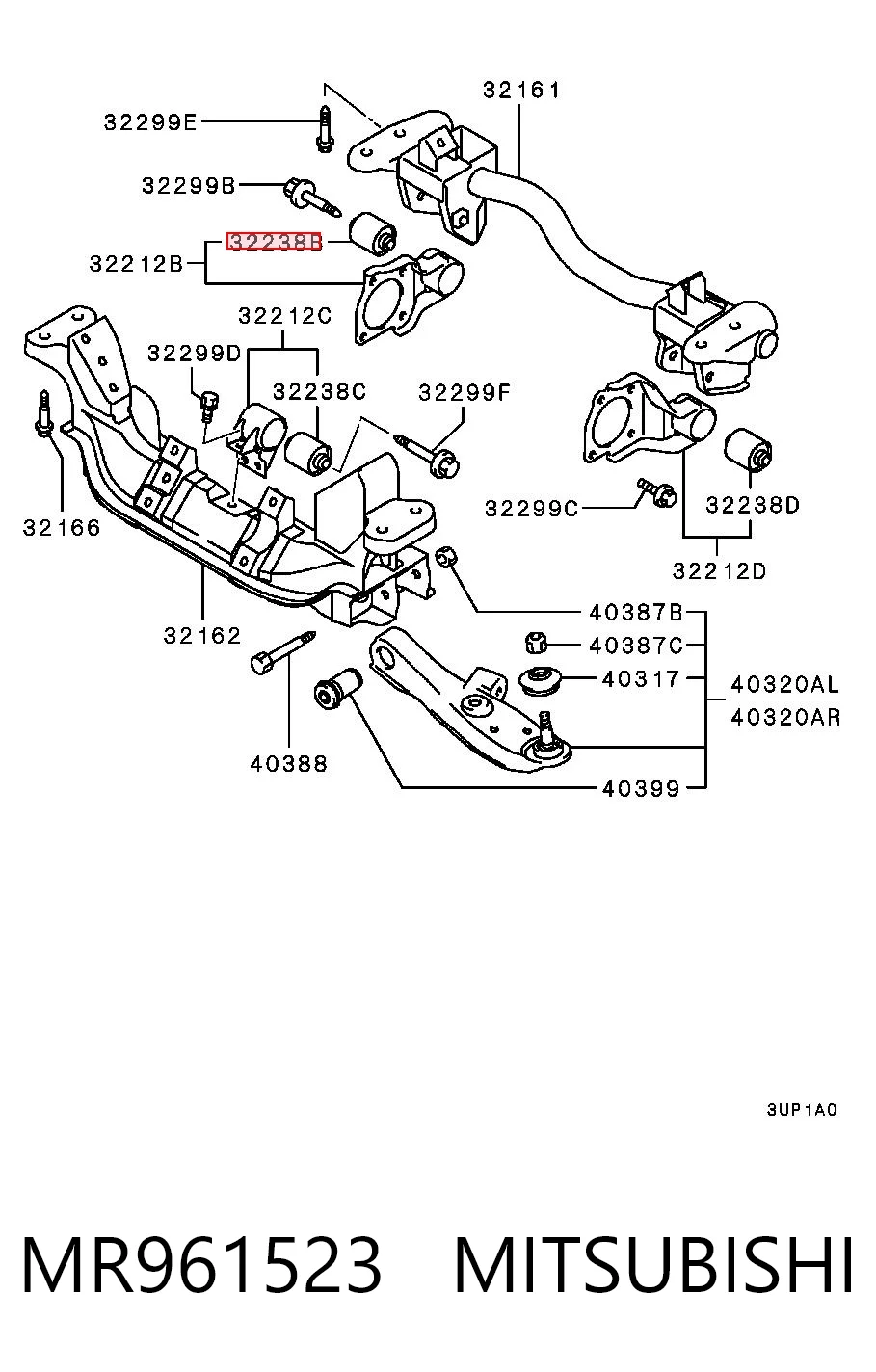 MR961523 Mitsubishi