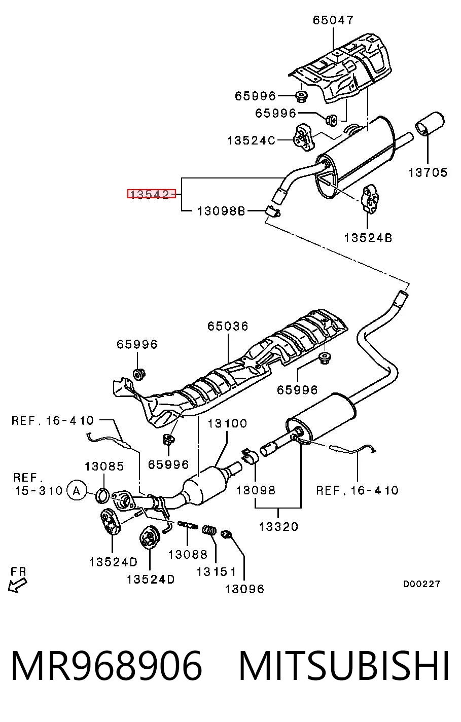 MR968906 Mitsubishi