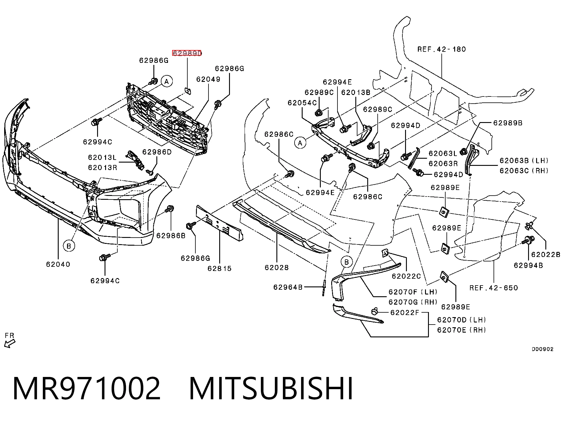 MR971002 Mitsubishi