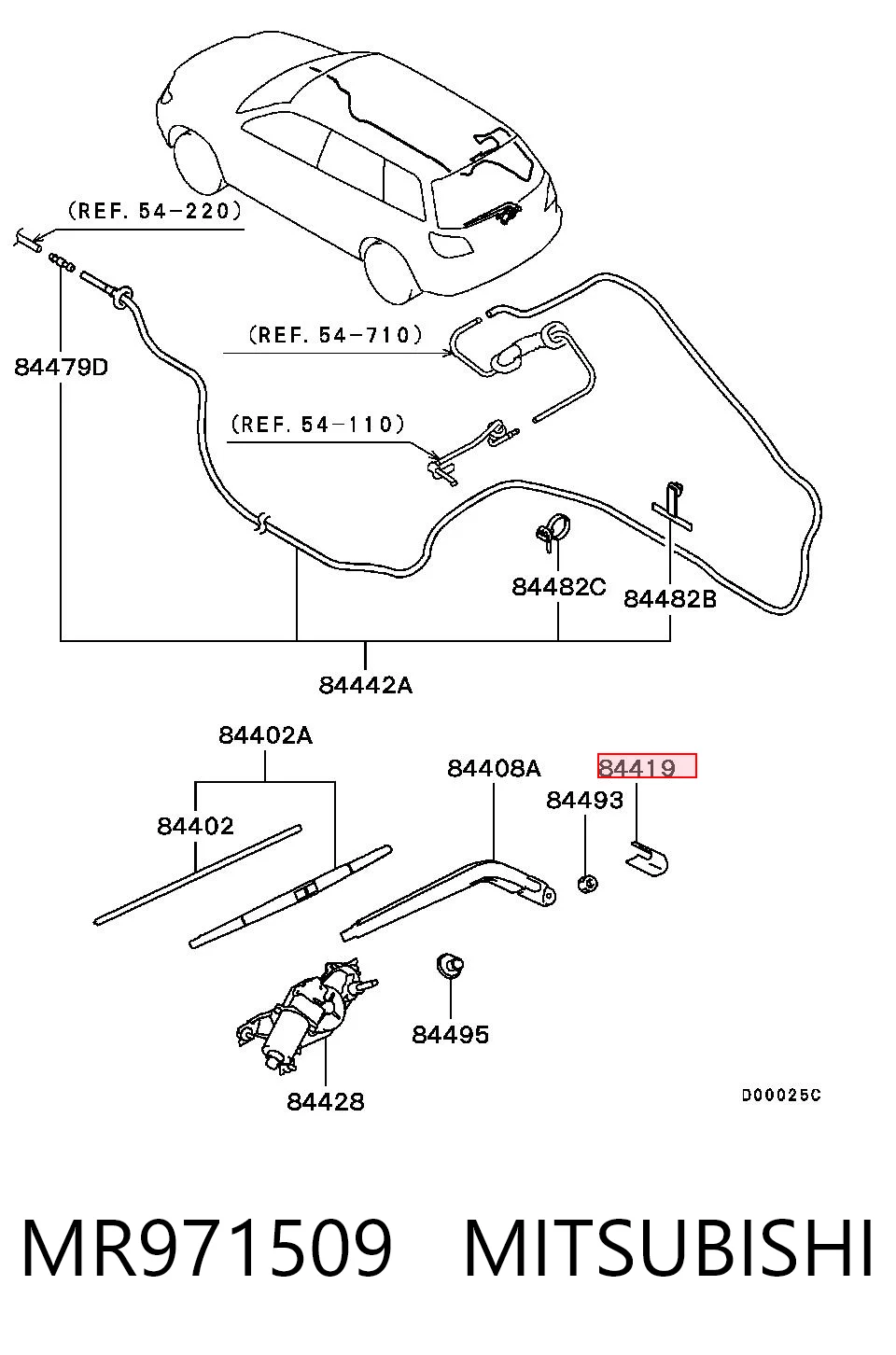 MR971509 Mitsubishi