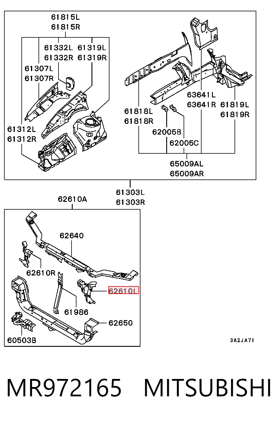 MR972165 Mitsubishi