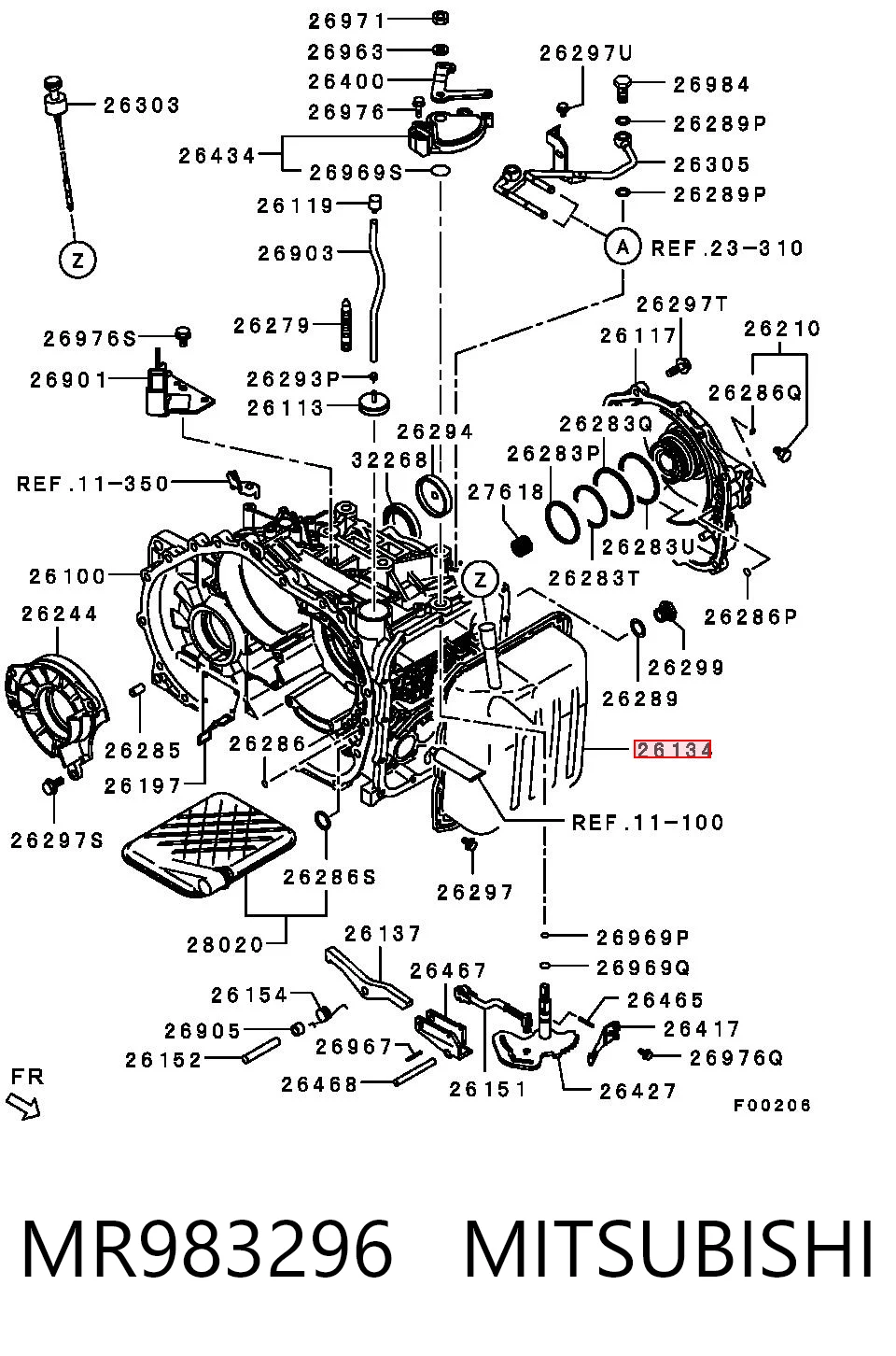 MR983296 Mitsubishi
