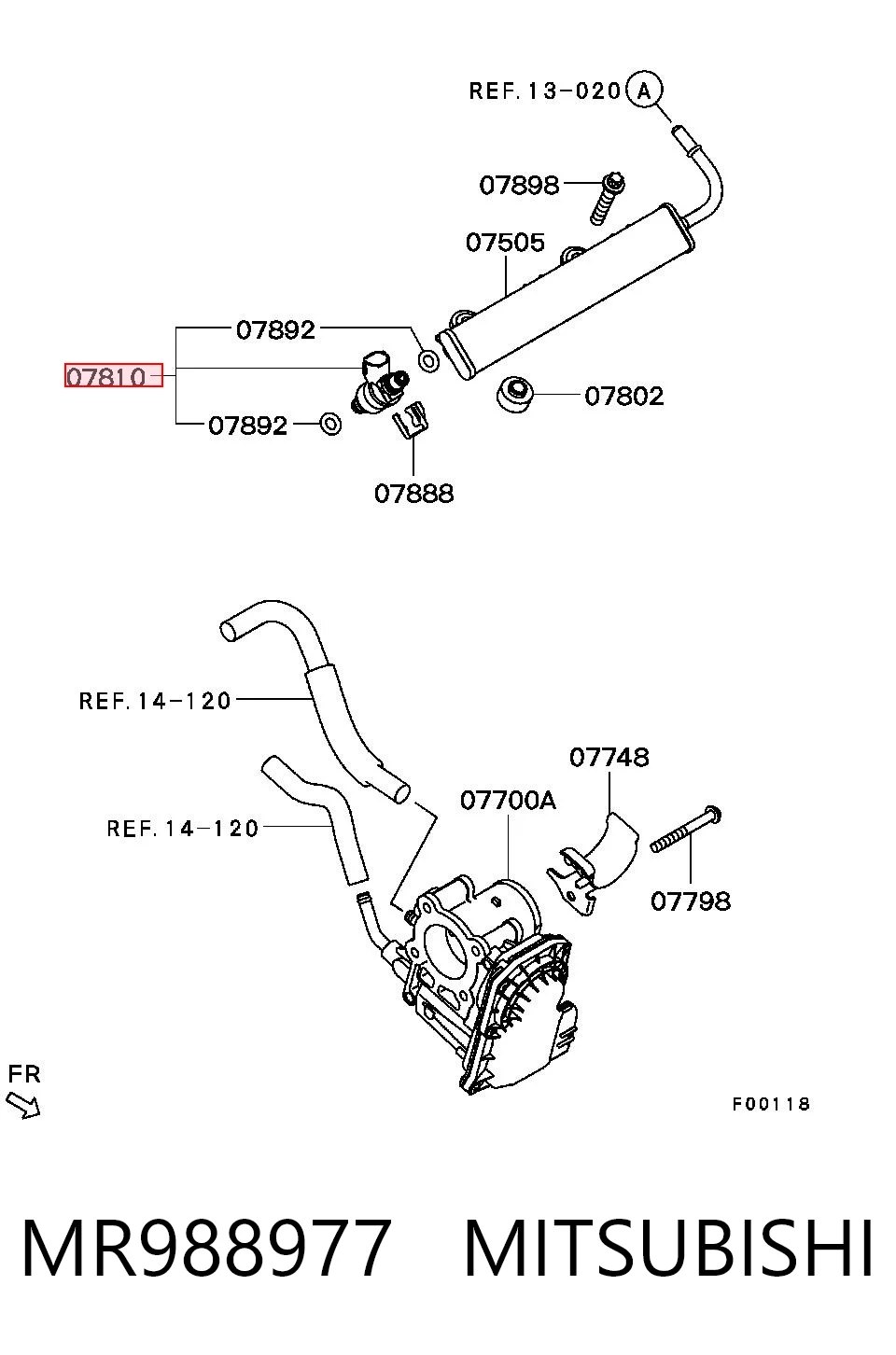 MR988977 Mitsubishi