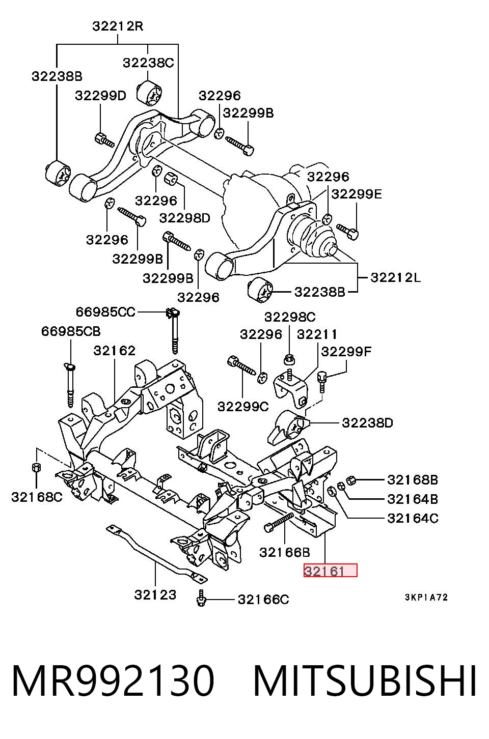 Comprar Bastidor delantero Pajero IV V90