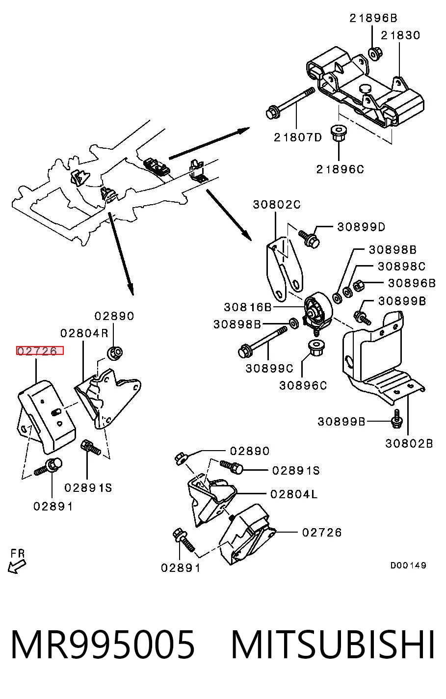 MR995005 Mitsubishi