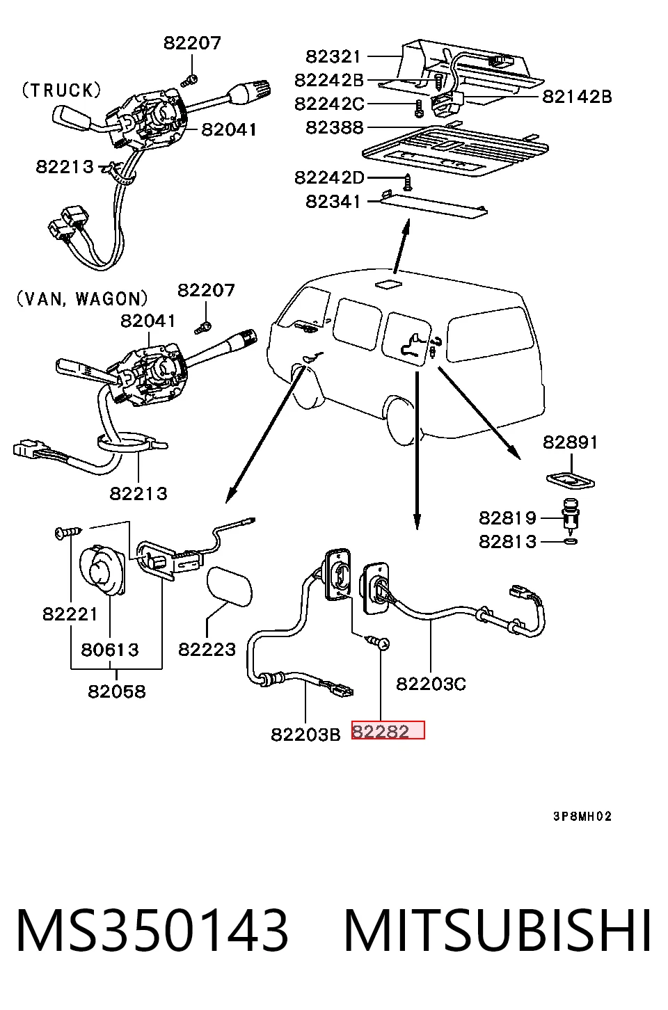 MS350143 Mitsubishi