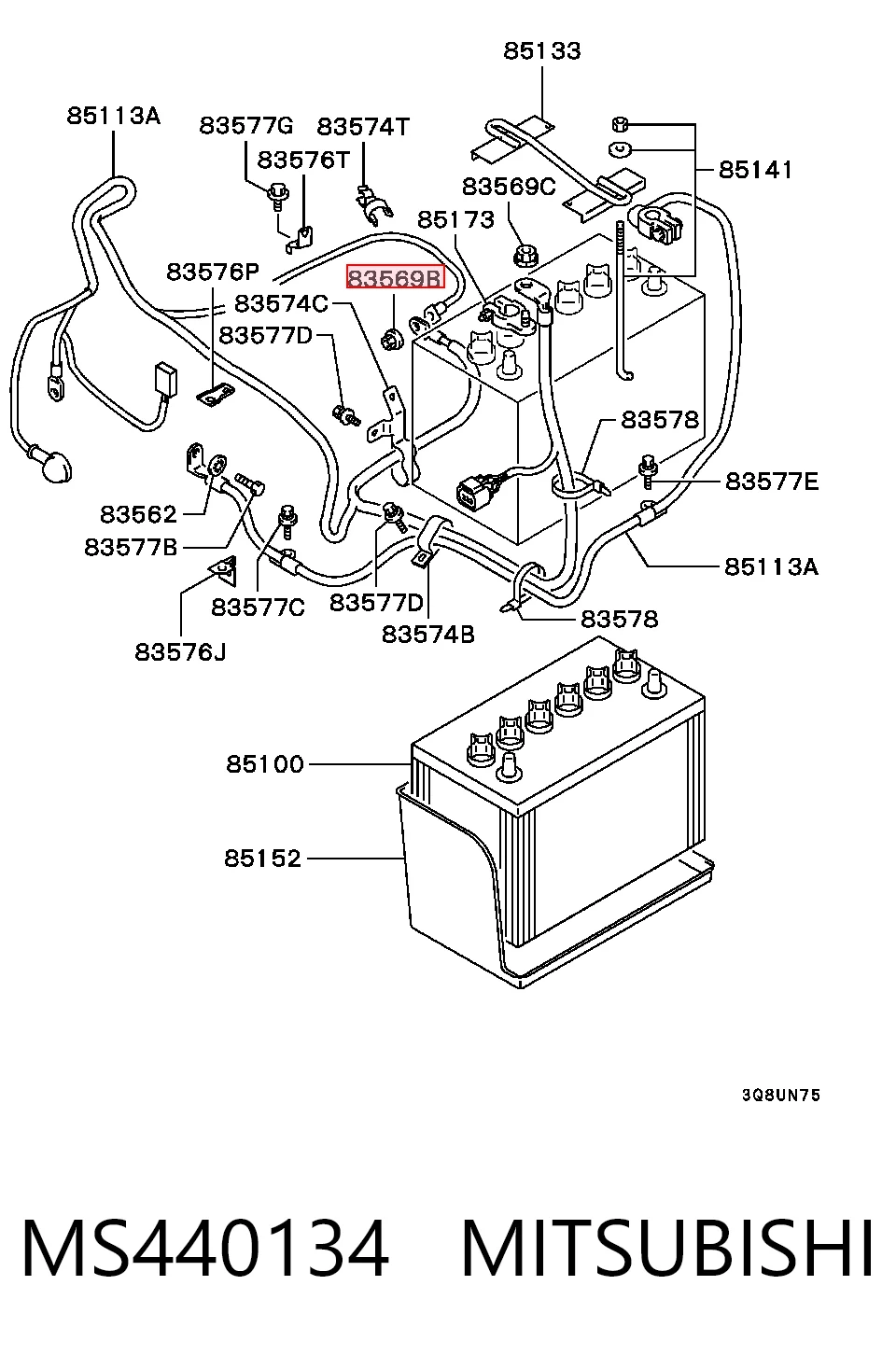 MS440134 Mitsubishi