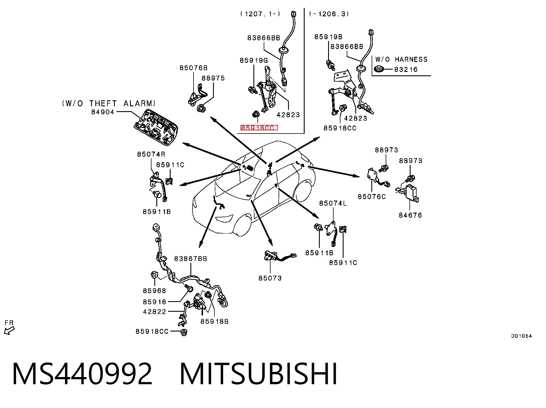 MS440992 Mitsubishi