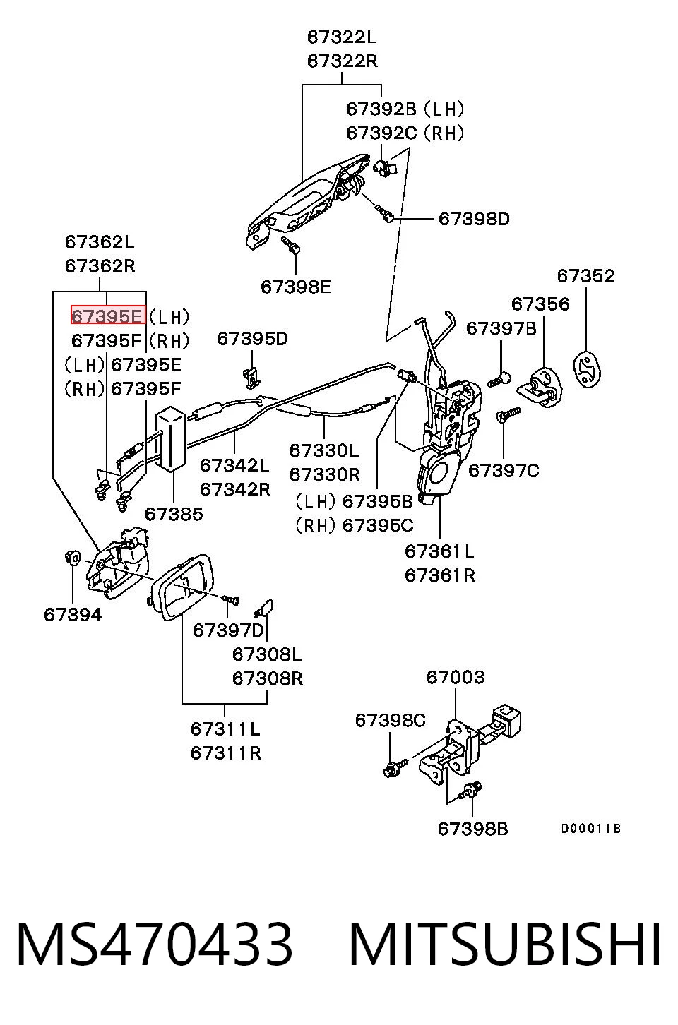 MS470433 Mitsubishi
