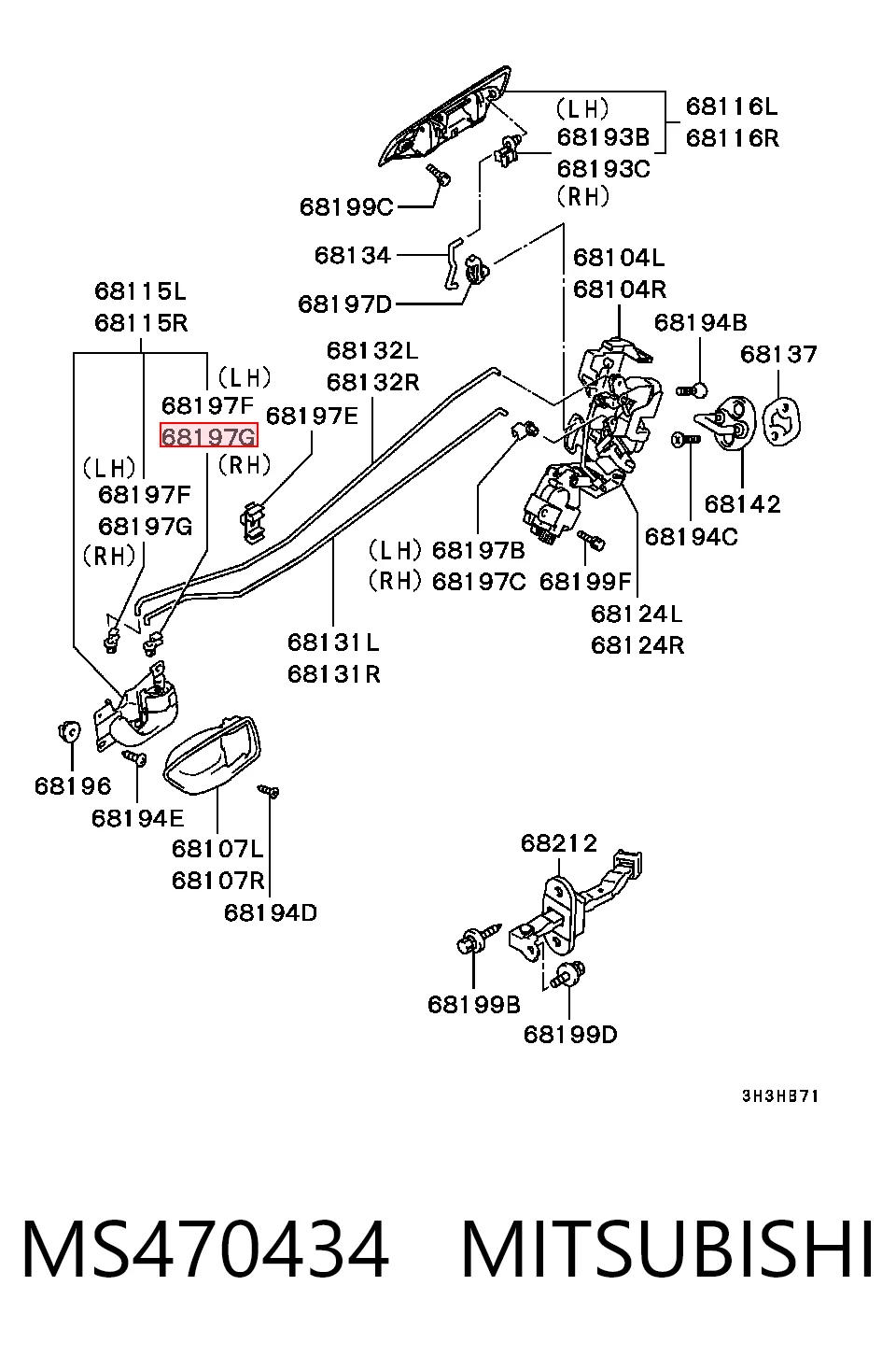 MS470434 Mitsubishi