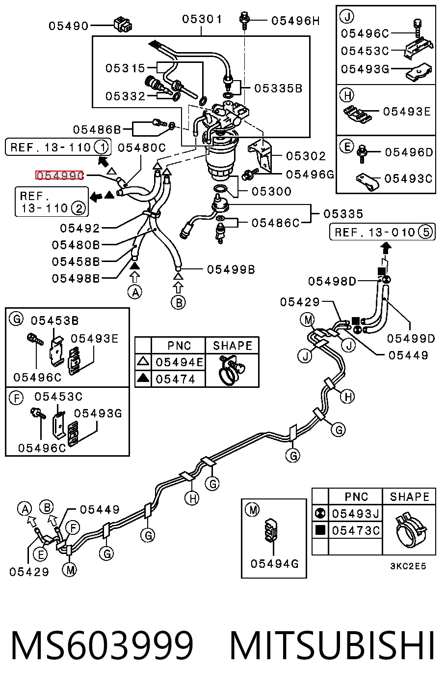MS603999 Mitsubishi