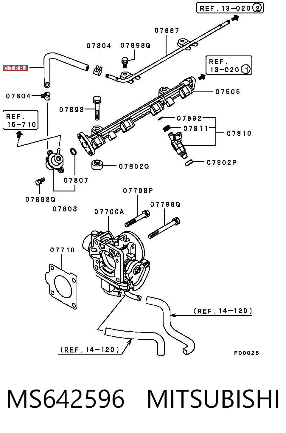 MS642596 Mitsubishi