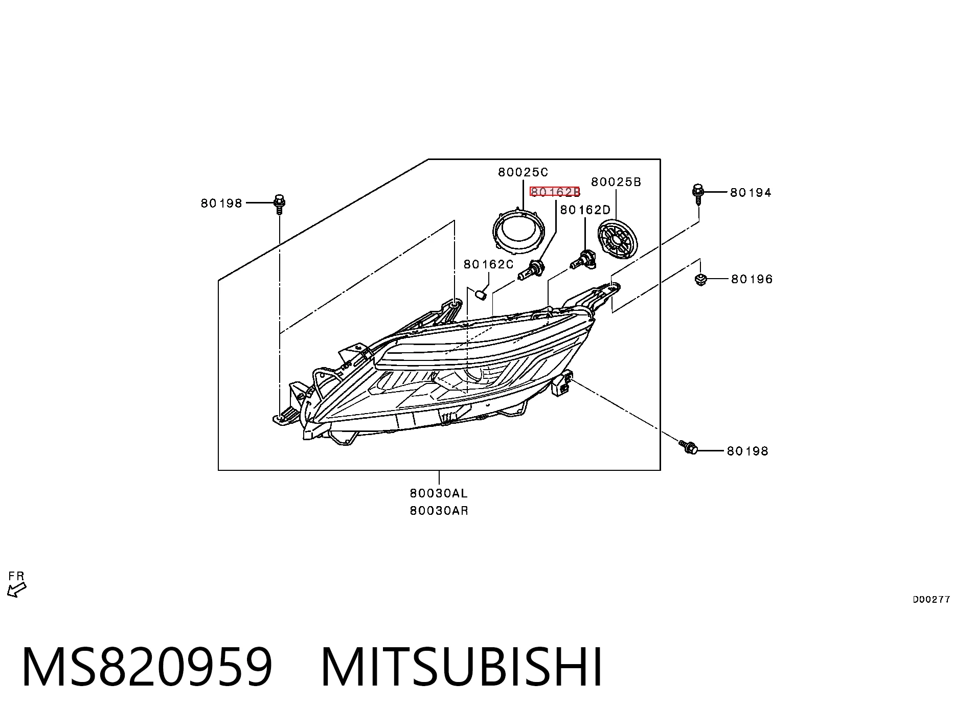 MS820959 Mitsubishi