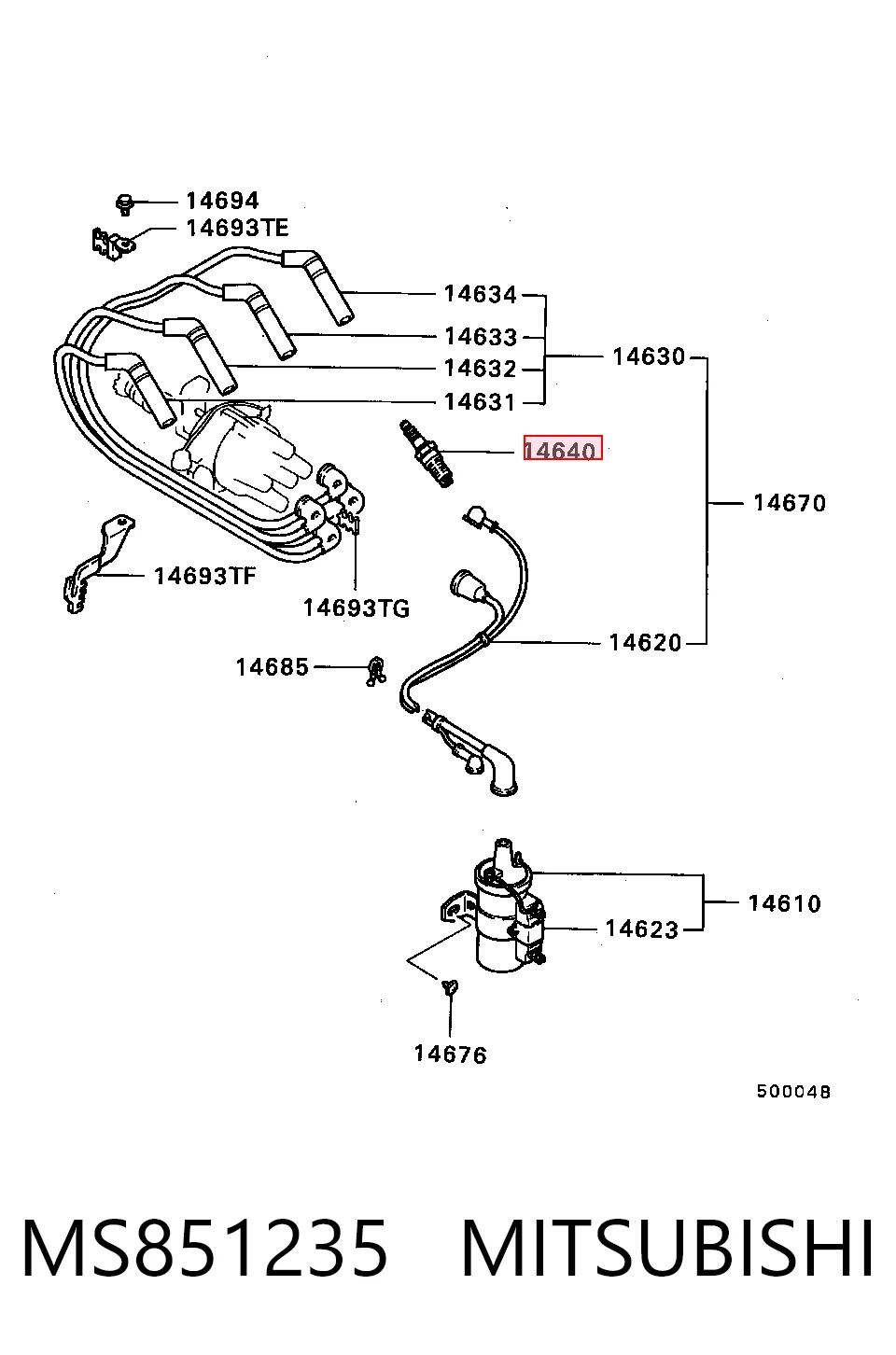 MS851235 Mitsubishi