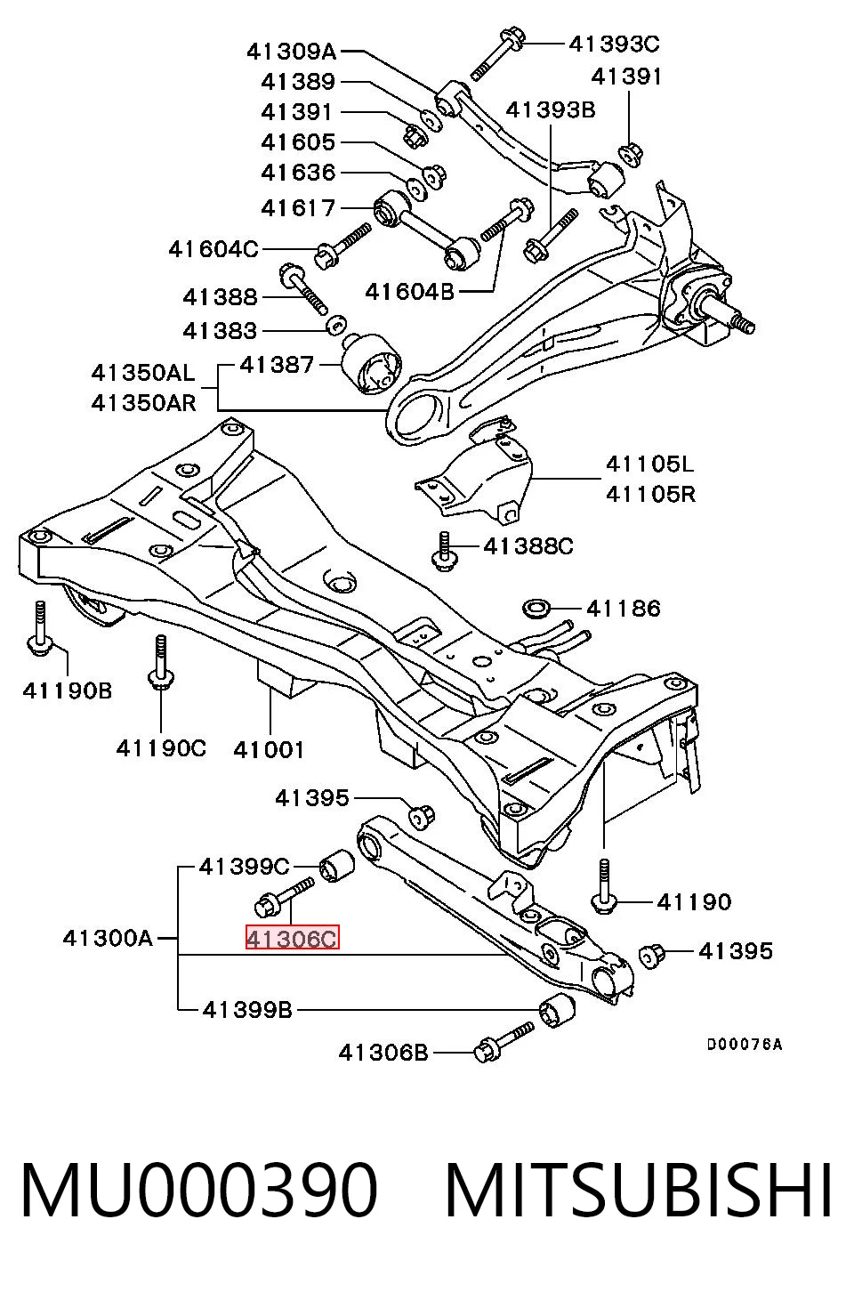 MU000390 Mitsubishi