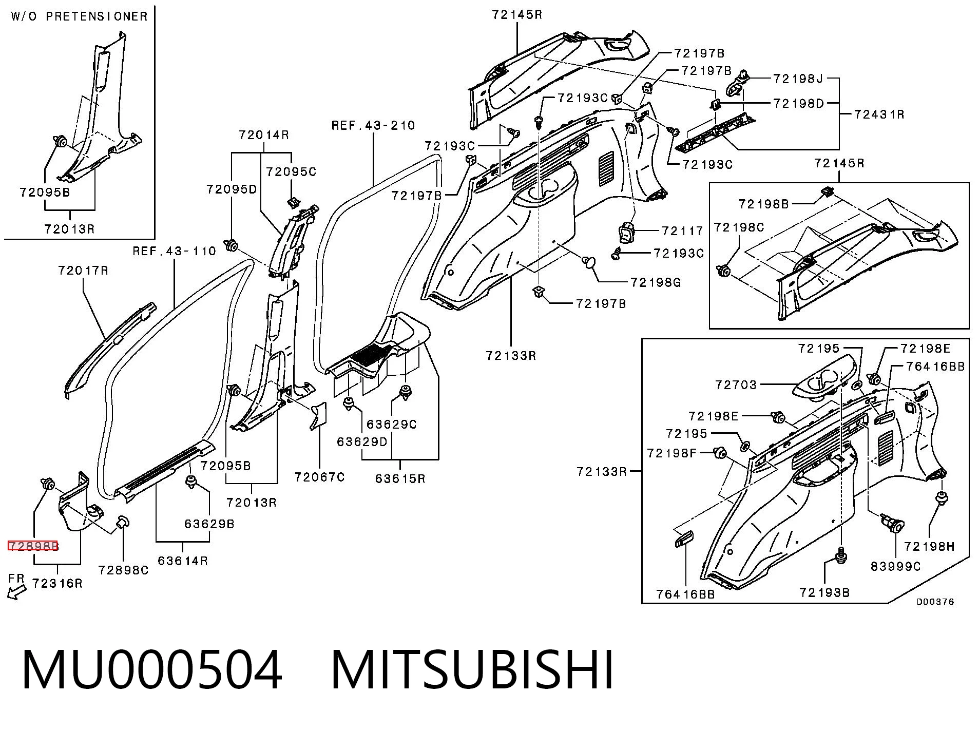 MU000504 Mitsubishi
