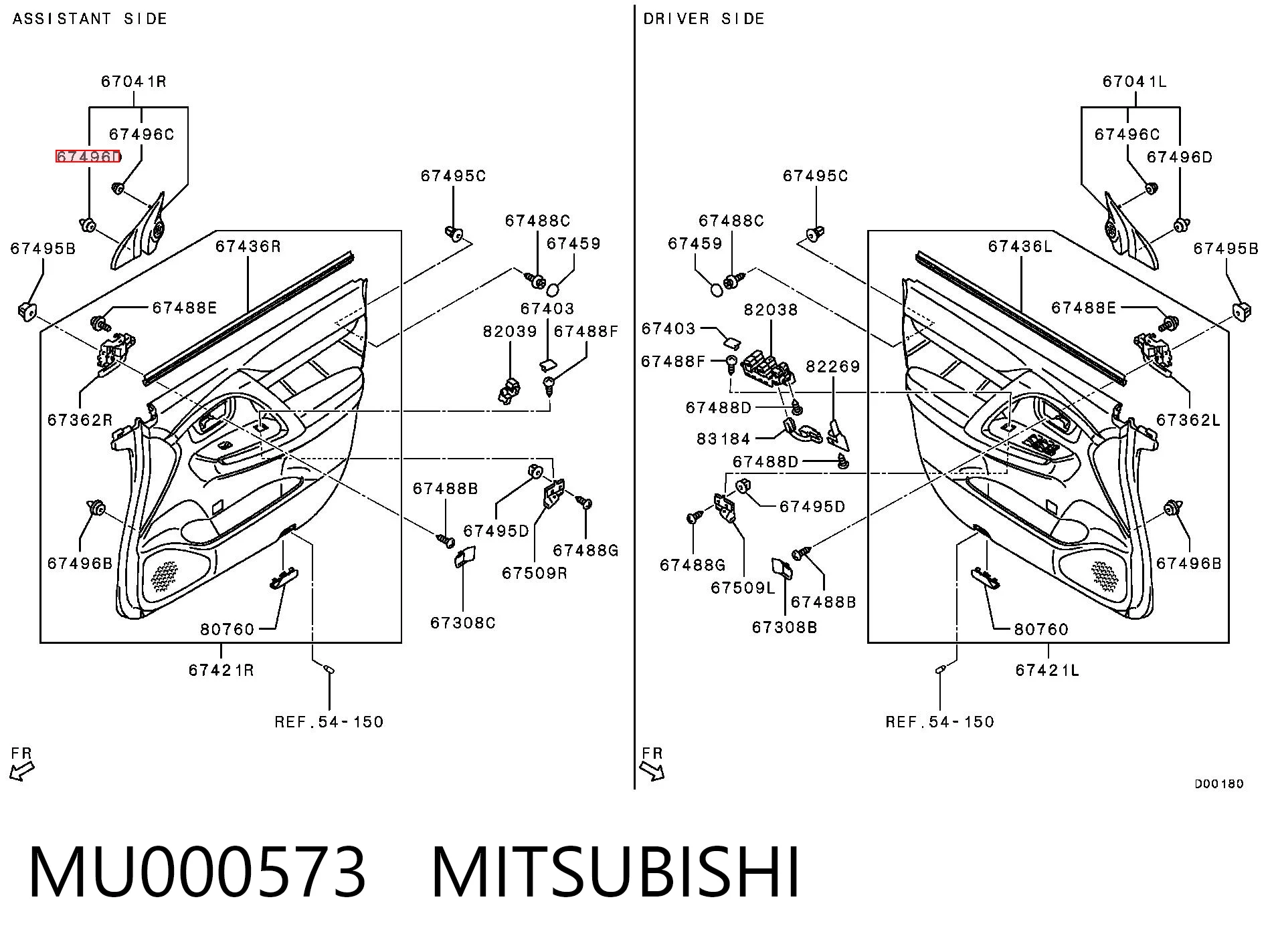 MU000573 Mitsubishi