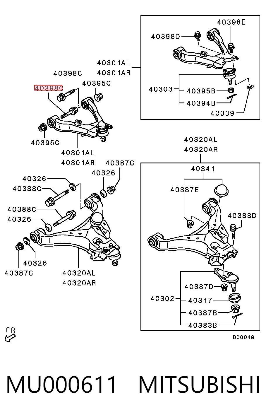 MU000611 Mitsubishi
