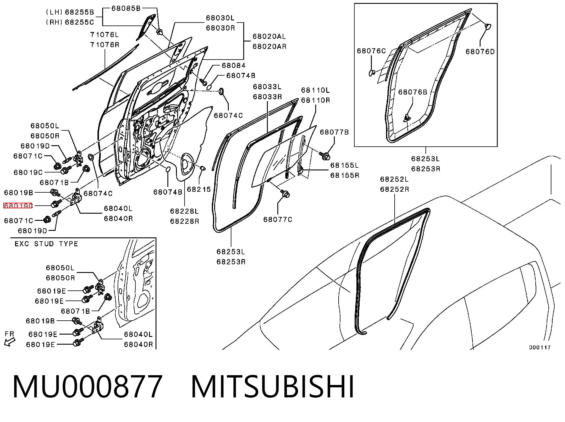 MU000877 Mitsubishi
