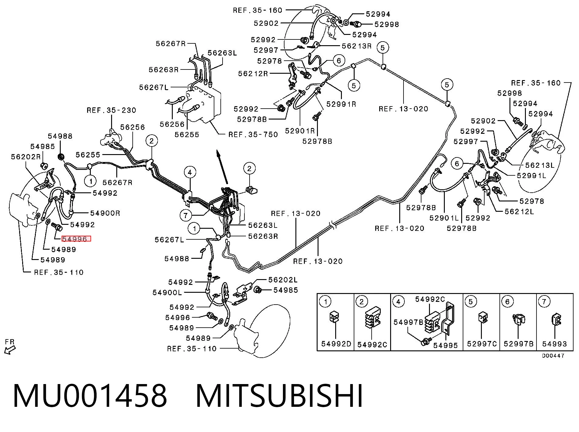 MU001458 Mitsubishi