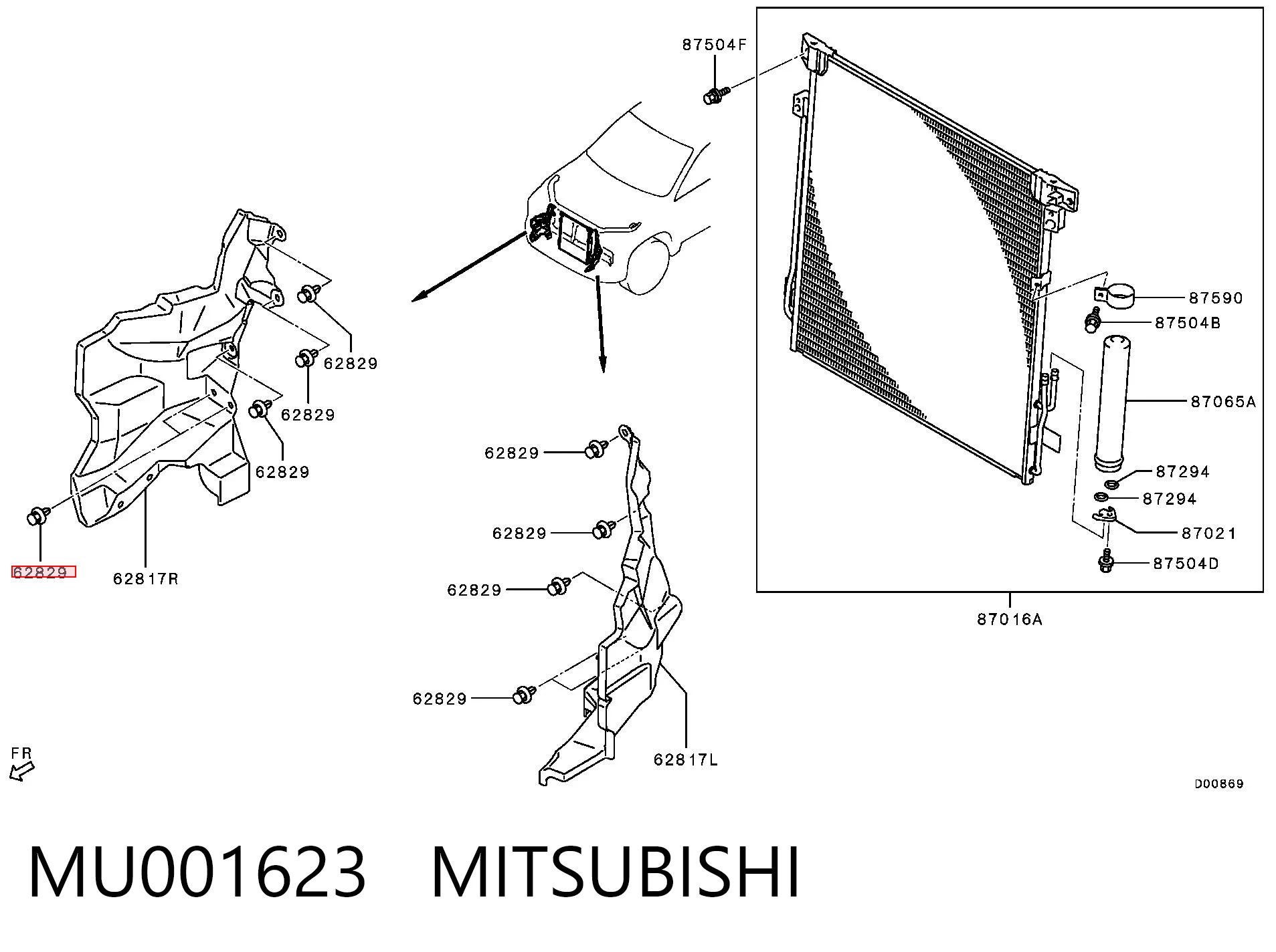 MU001623 Mitsubishi