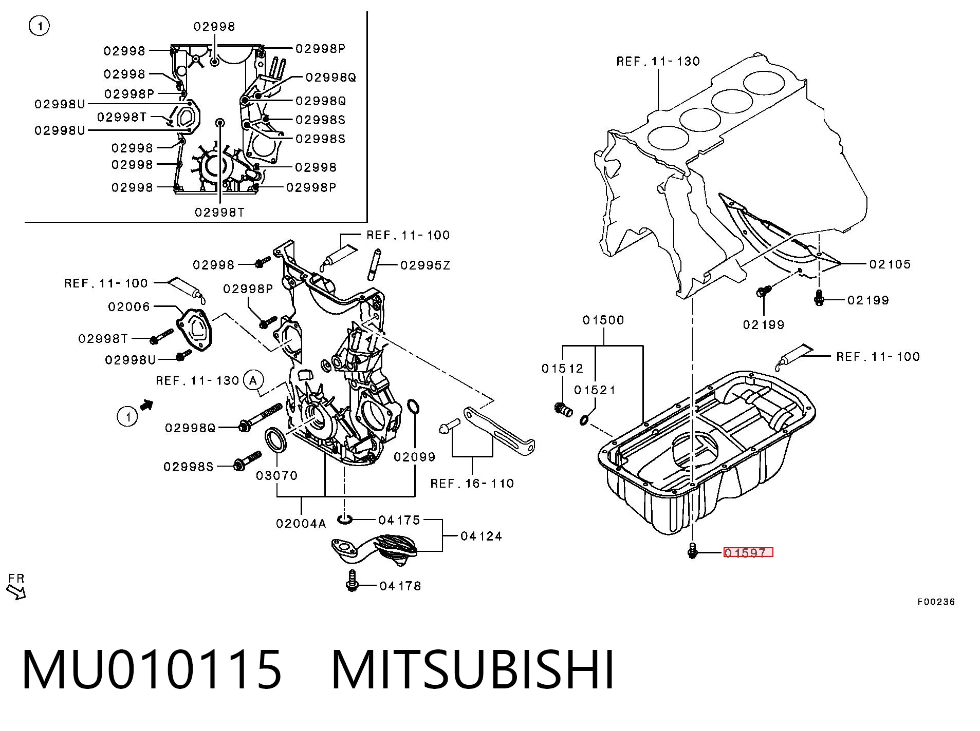 MU010115 Mitsubishi
