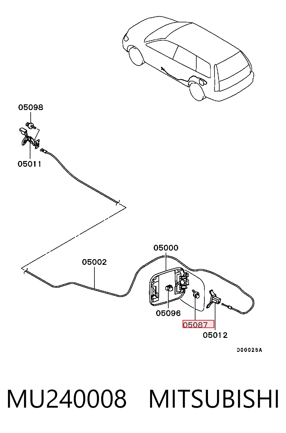 MU240008 Mitsubishi